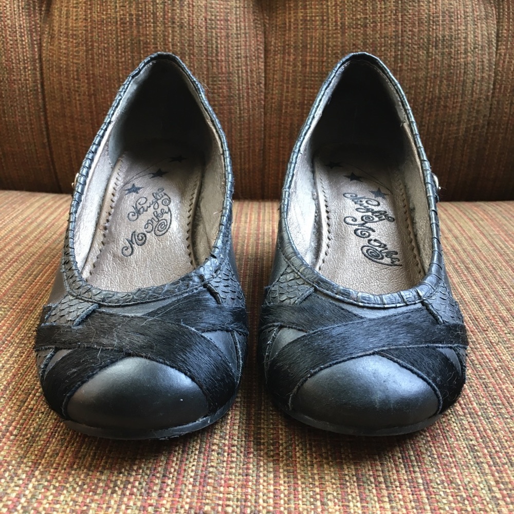 Naughty Monkey wedge heels